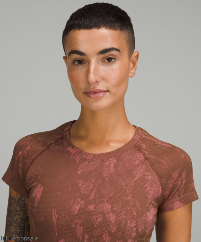 Lululemon Damen DELULU151 | Lululemon Deutschland Brier Rose Swiftly Tech Kurzarmshirt 20